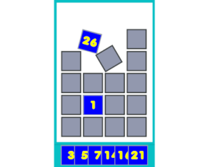 Online memory game - numbers