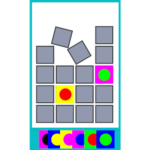Online memory game - colors