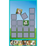 Online memory game Dogs